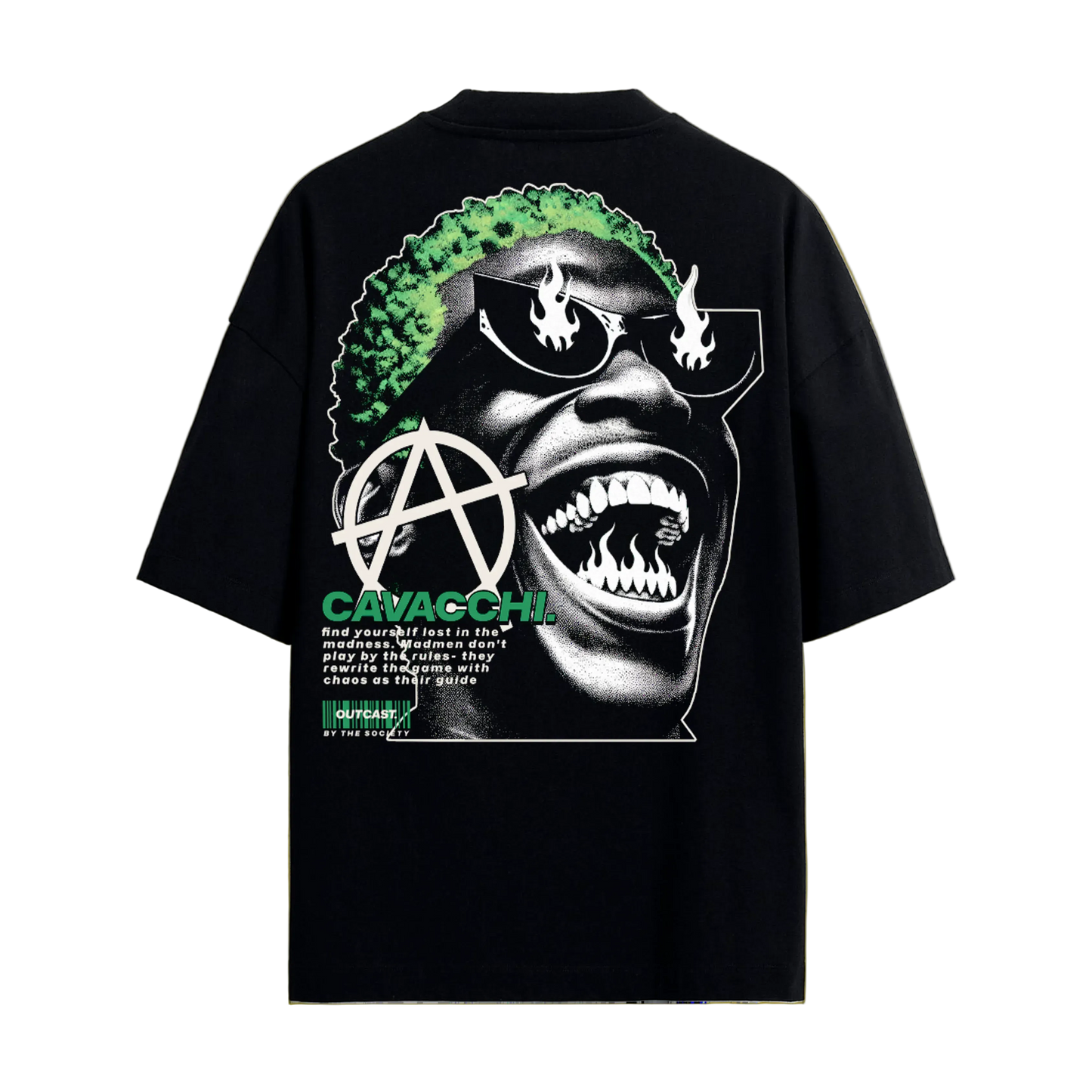T-shirt Afro Green