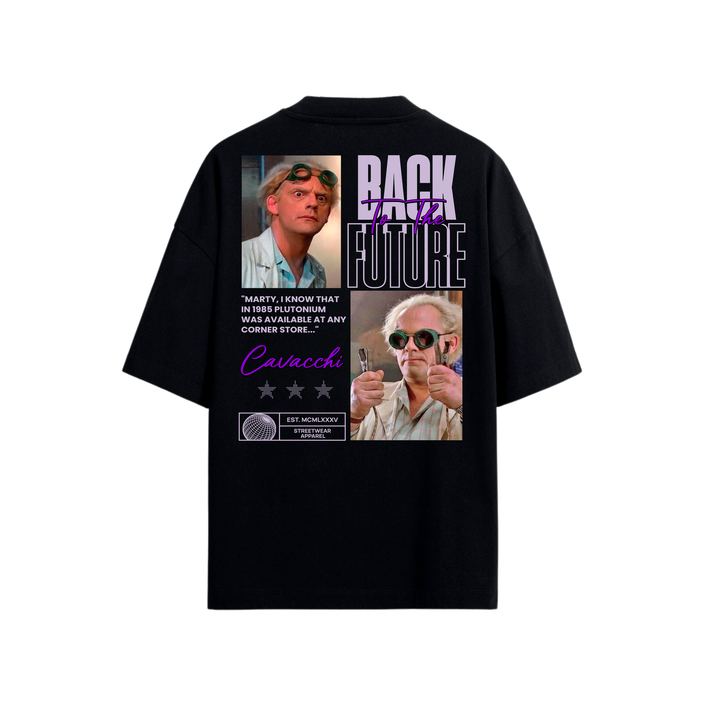 T-shirt Dr. Emmett Brown