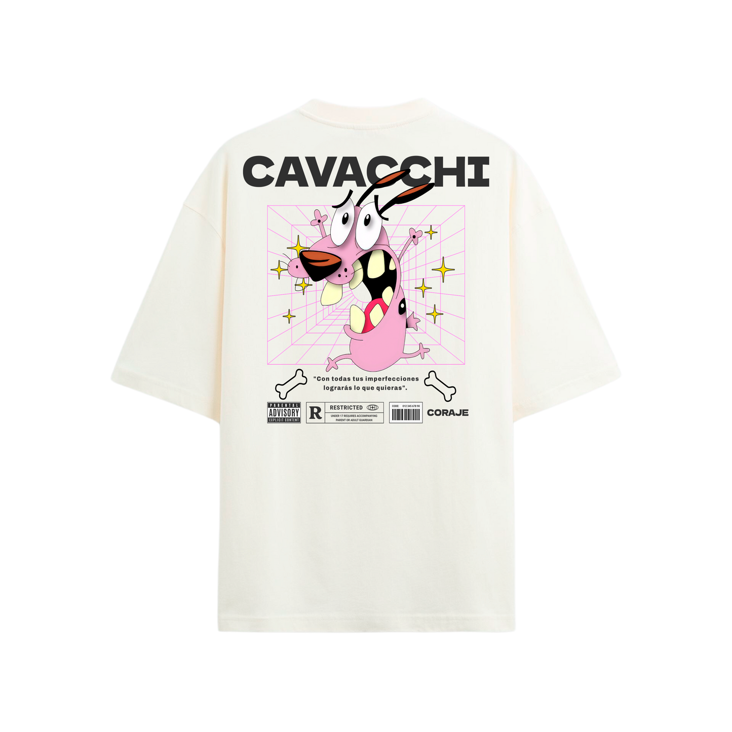 T-Shirt The cowardly Dog
